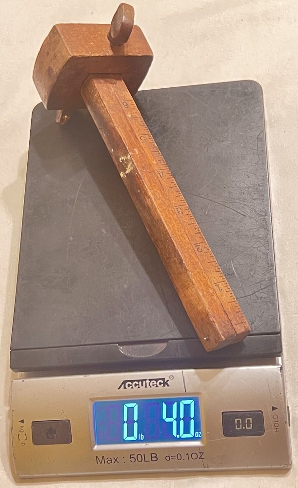 Vtg Antique Double Marking Gauge