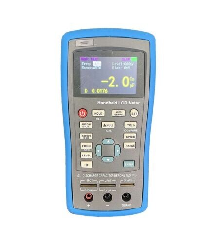 Handheld LCR Meter Portable Capacitance Tester Electrolytic Tester