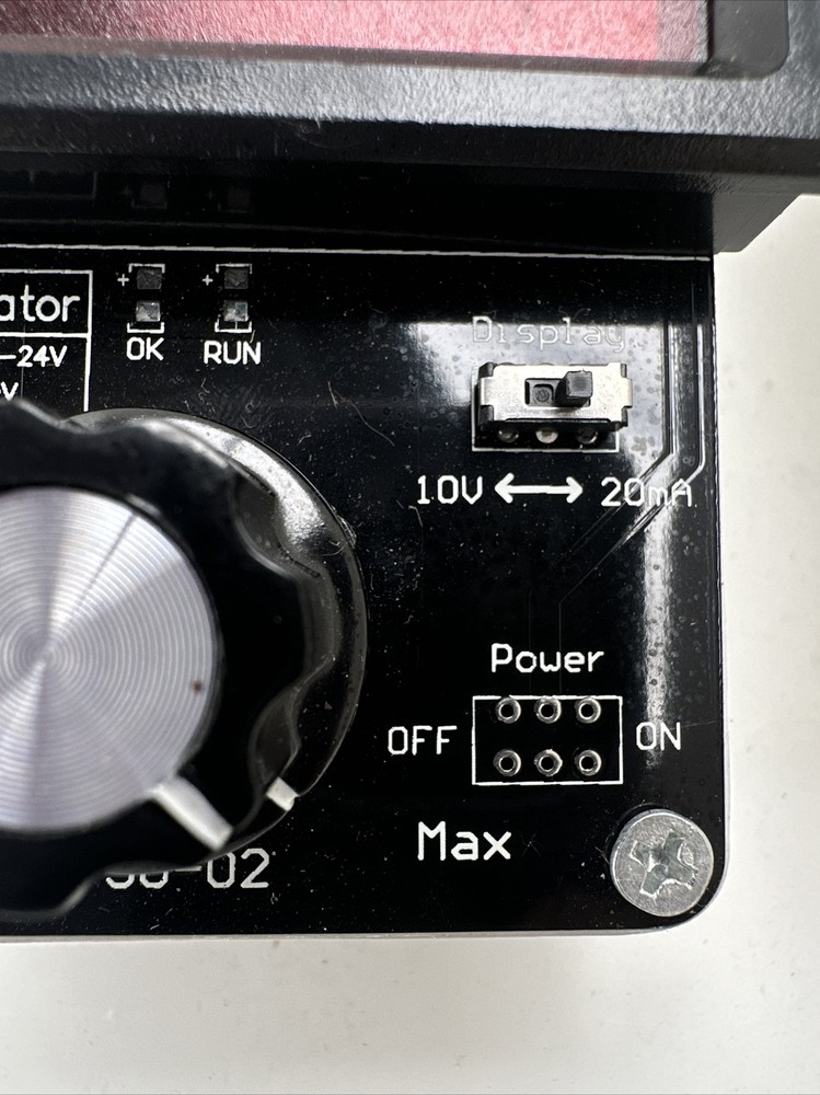 DROK Adjustable Current Voltage Analog Simulator 0-20mA Signal Generator DC