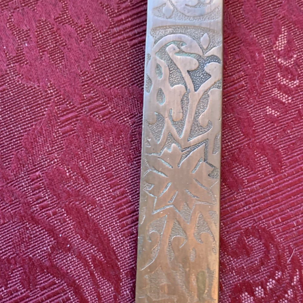 Antique large copper Ladle