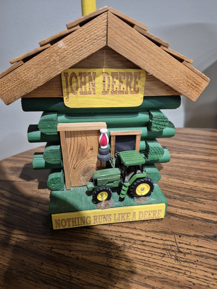 john deere paper towel holder