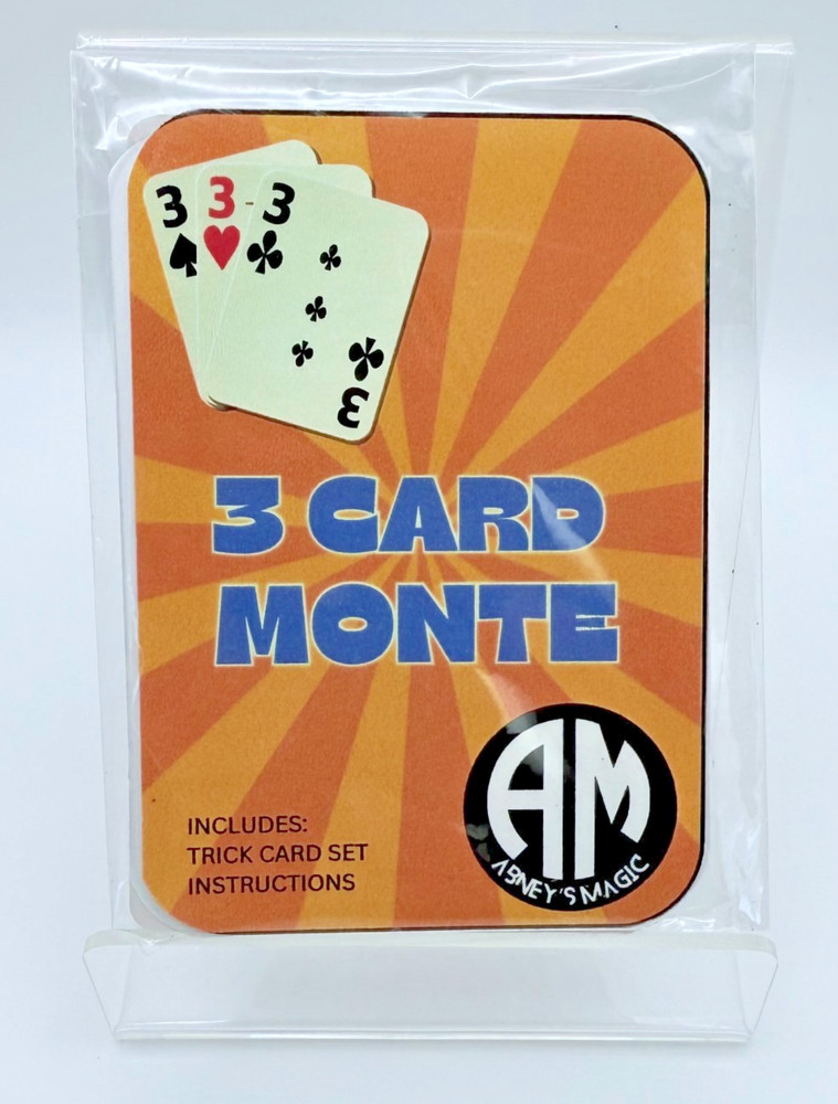 Three Card Monty Beginner Magic Trick | Gimmick, Instructions, Live Lesson