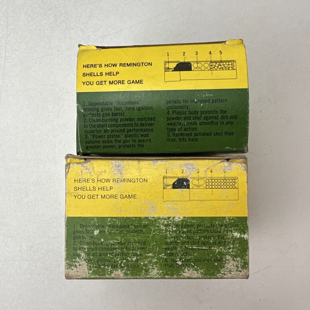 Vintage Remington Express Extra Long Range Shotgun Shell Boxes EMPTY Lot