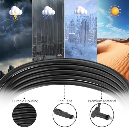 Starlink Cable for Starlink Gen 2, Rectangular Satellite Replacement 16.4FT/5M