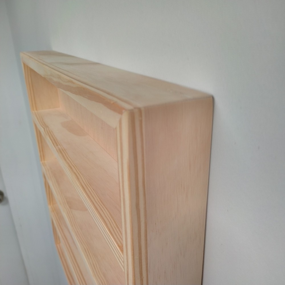 Wooden Cassette Storage Display Rack 120