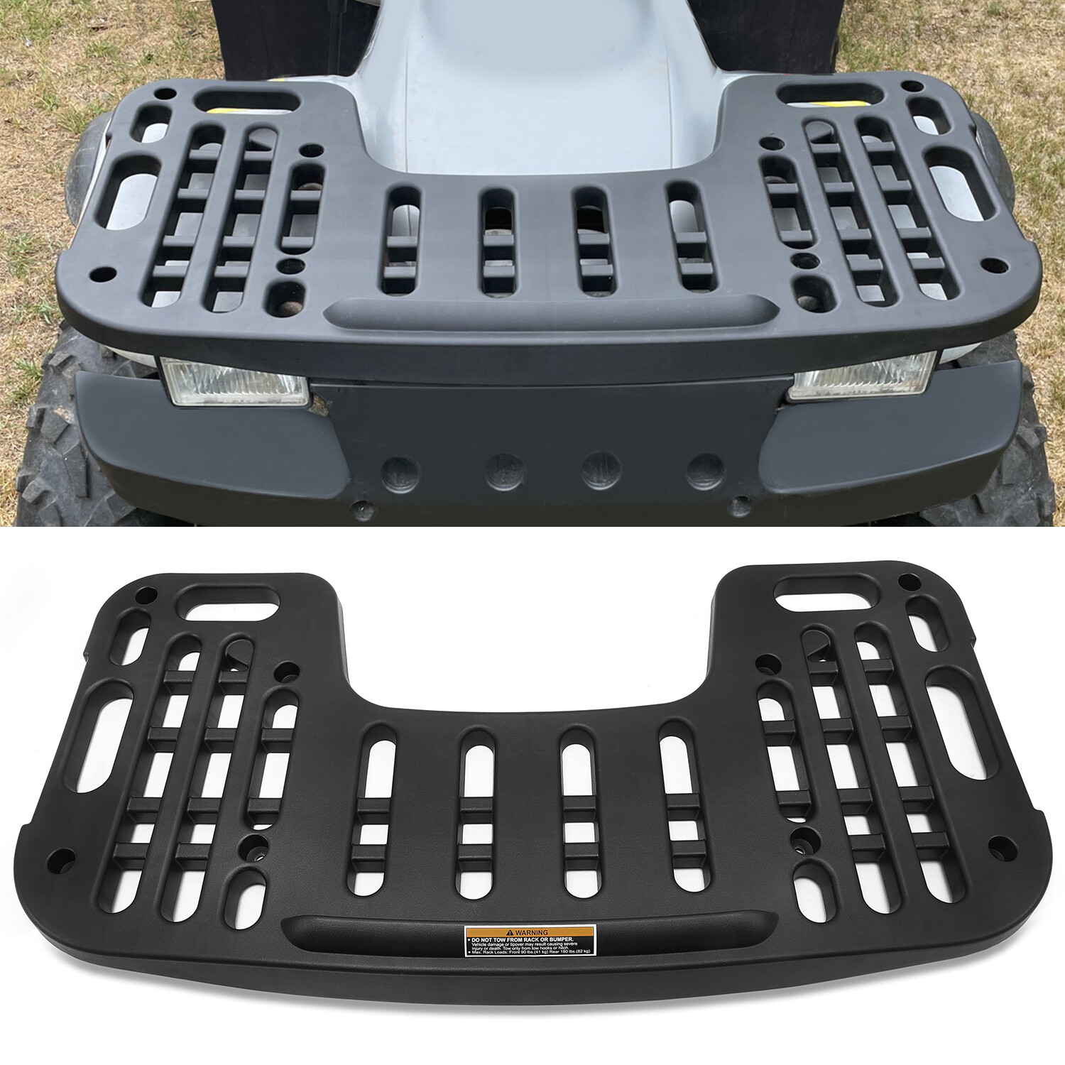 For 2670180-070 Polaris Sportsman Xplorer Magnum 700 500 Front Rack Black 95-04