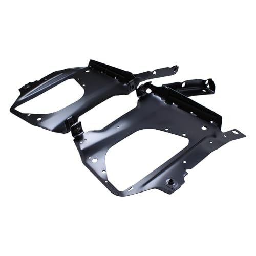 Front Driver and Passenger Side Bumper Bracket and Fog Light Bracket for Ram