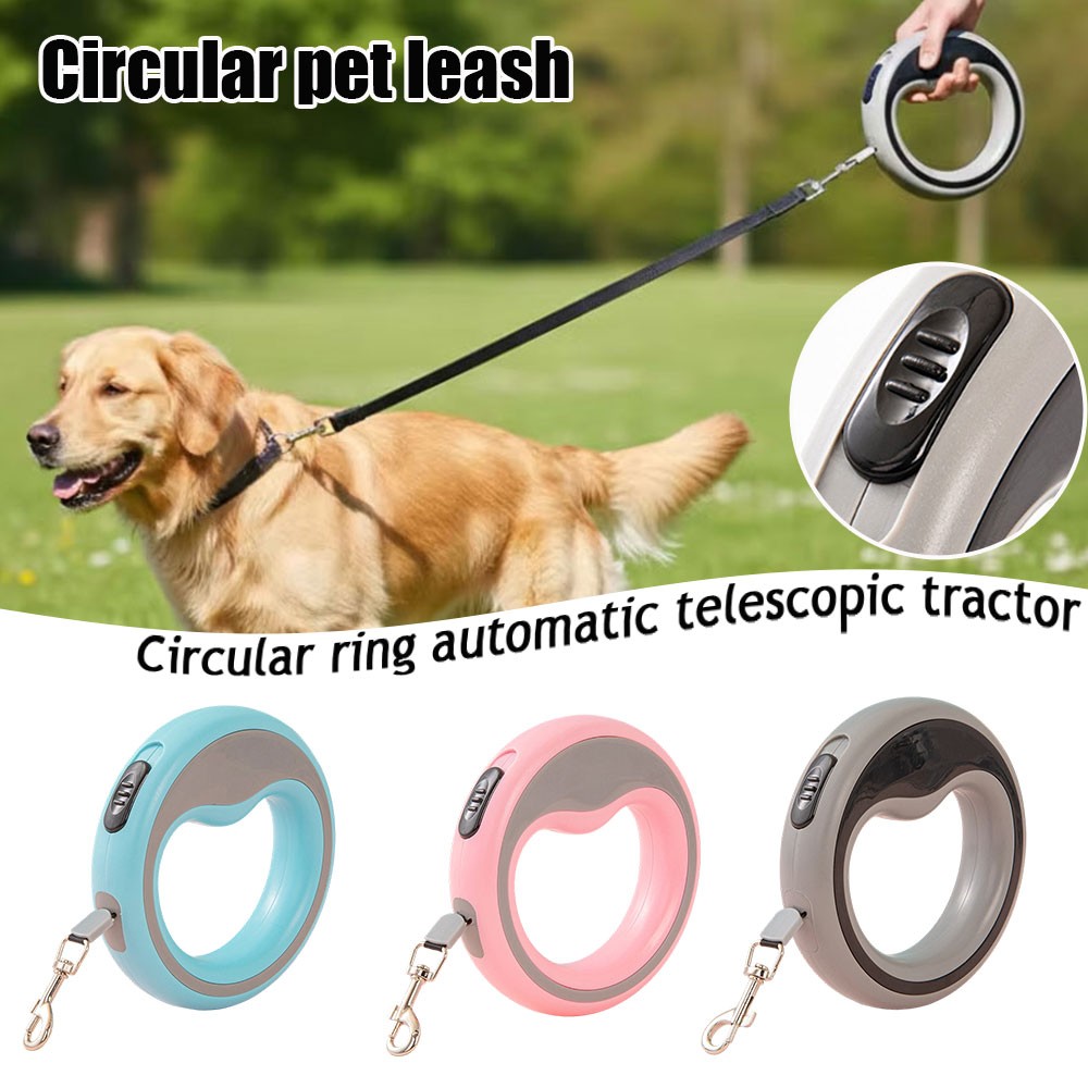 Retractable Dog Leash with Loop Handle: Automatic Extending Lead for Outdoor❥