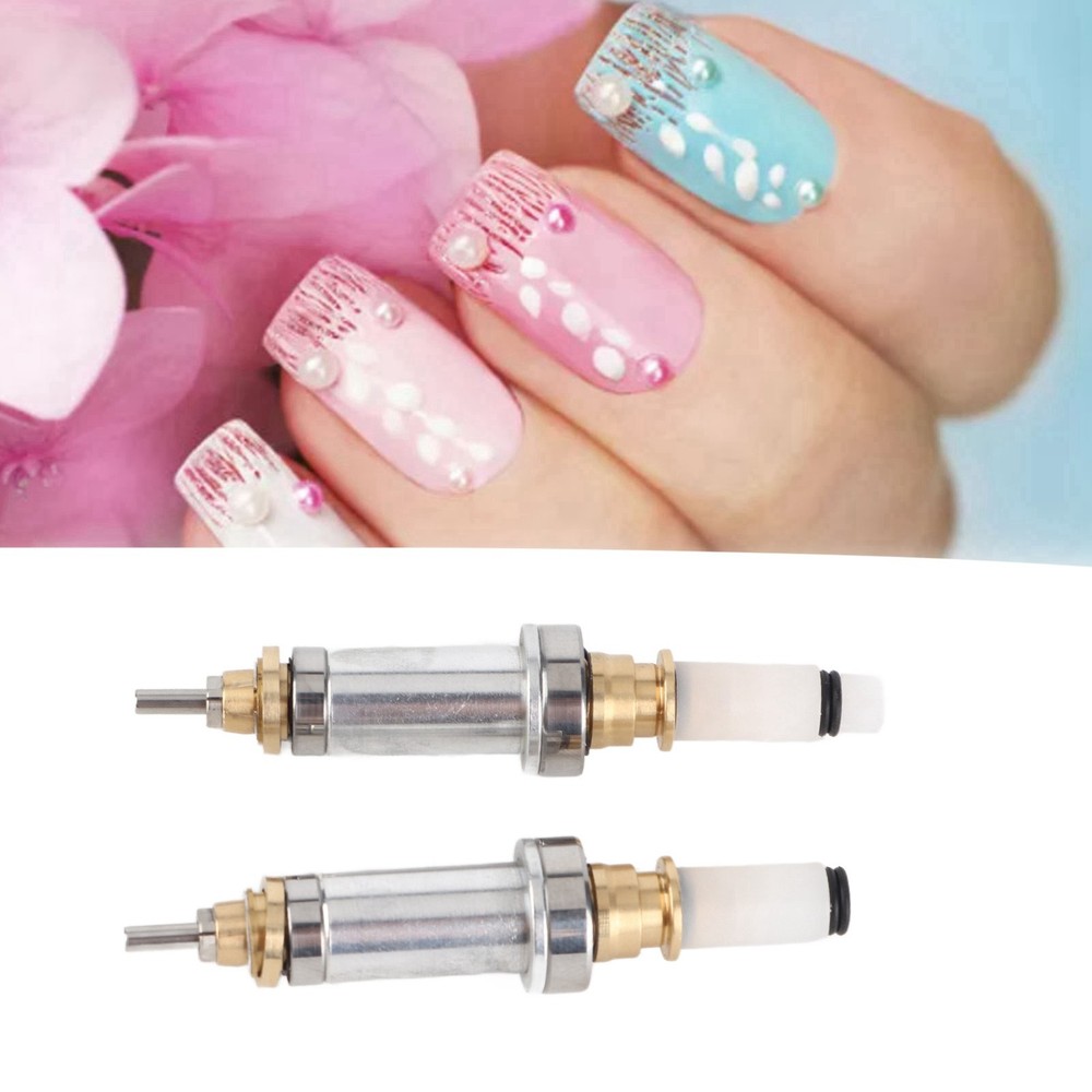 2pcs Nail Drill Spindle Complete Set Nail Polisher Handle Electronic Machine WT