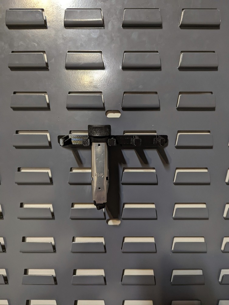 Mount for Springfield Hellcat Mags for SecureIt/Louver | Magazine Holder Rack