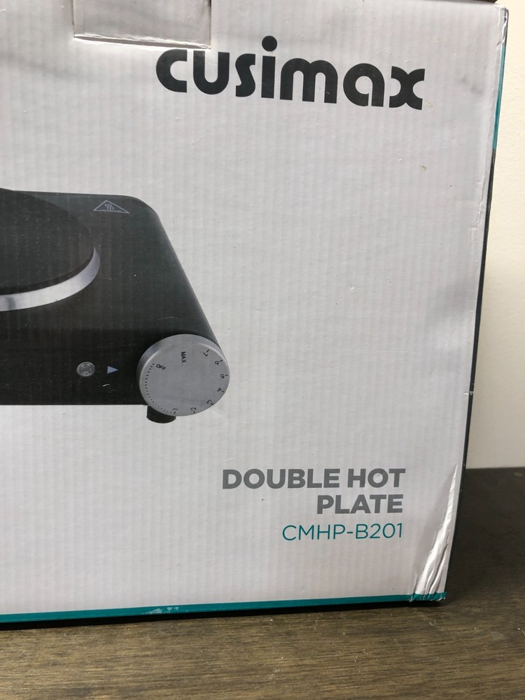 Kitchen Appliance, Cusimax Double Hot Plate CMHP-B201
