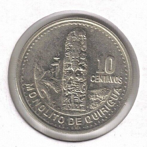 2000 GUATEMALA Uncirculated 10 Centavos Coin! #2