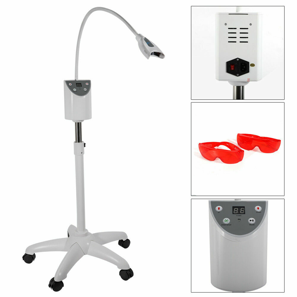 Dental Mobile Teeth Whitening Machine Lamp Bleaching Cold LED Light Accelerator