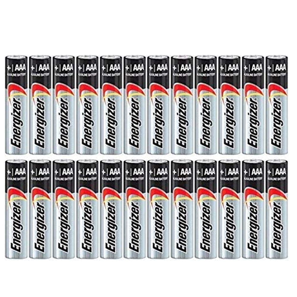 24 Energizer Max Alkaline AAA E92 Batteries, Exp. 2032