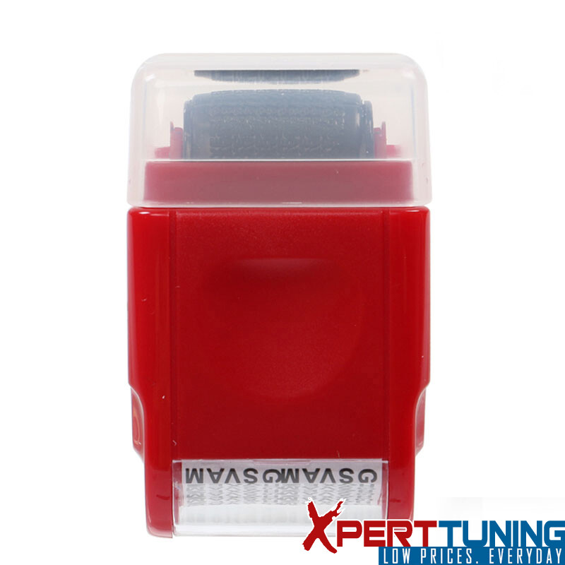 Roller Stamp Data Security Protection Theft Prevention ID Identity Rolling Guard