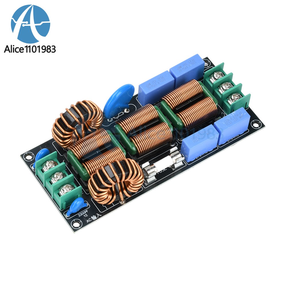 AC110-250V 4level Audio Power Supply EMI Electromagnetic Interference filter 16A