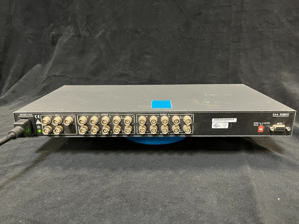 Extron Rack Mount VGA Video Processor/ amplifier/ PS/ Switcher (See Description)