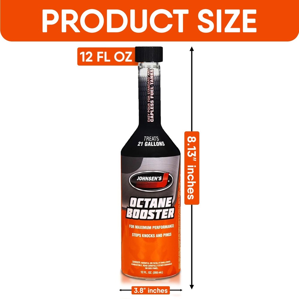 Johnsen's Octane Booster - 12 OZ