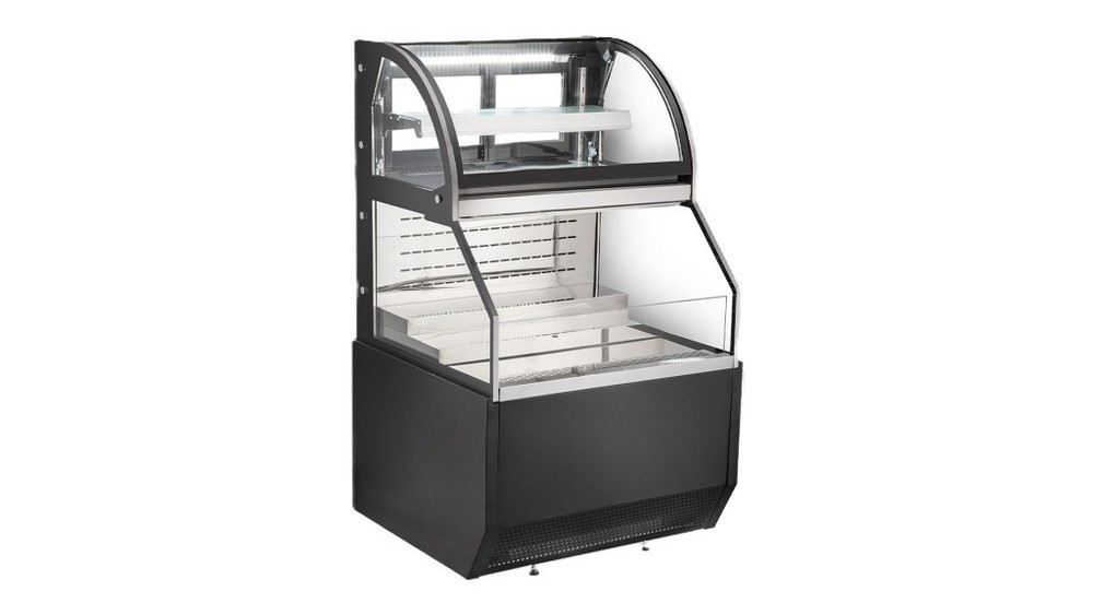 NSF Double-Deck open display refrigerated showcase
