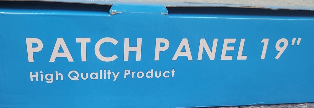 43-632 48 PORT CAT 6 PATCH PANEL RACKMOUNT