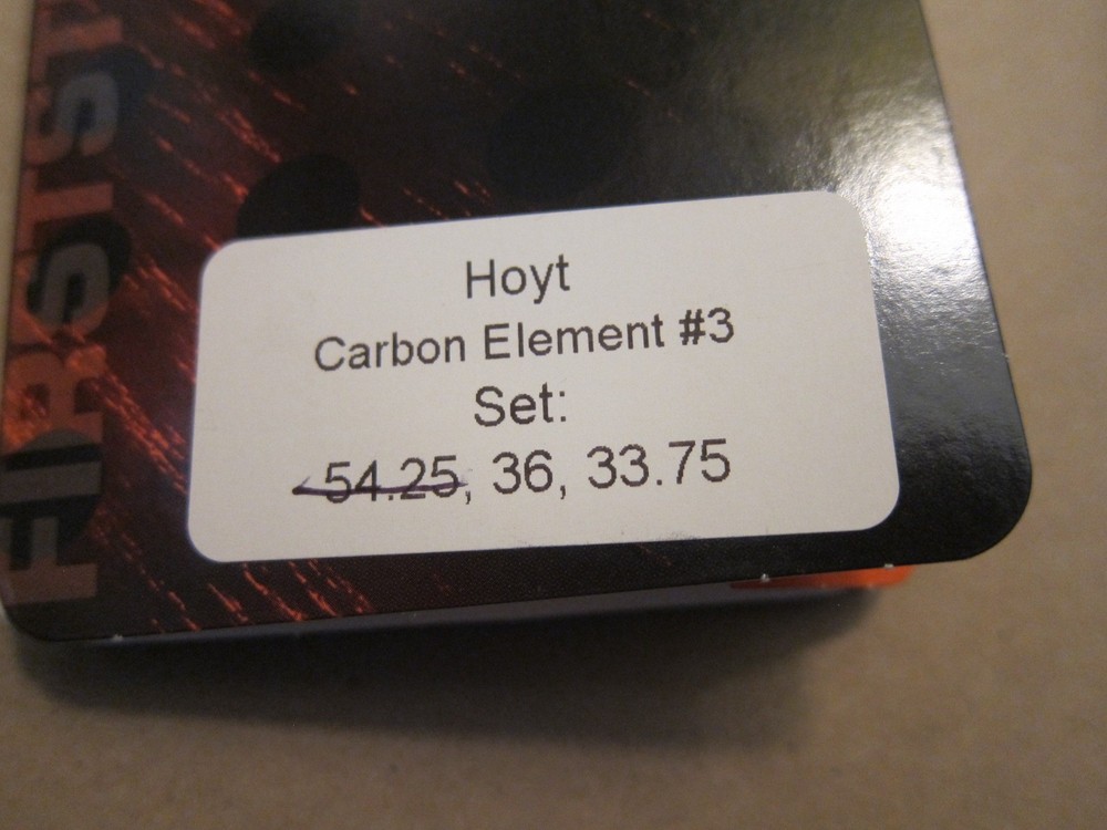 NEW Hoyt Carbon Element #3 String Set 36 & 33.75 First String Cables ONLY!!