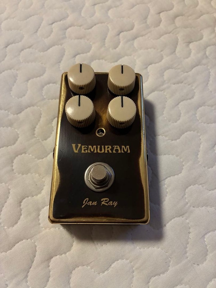 Vemuram Jan Ray Guitar Effects Pedal 4 Knobs with Box Driver Serviced 3000s