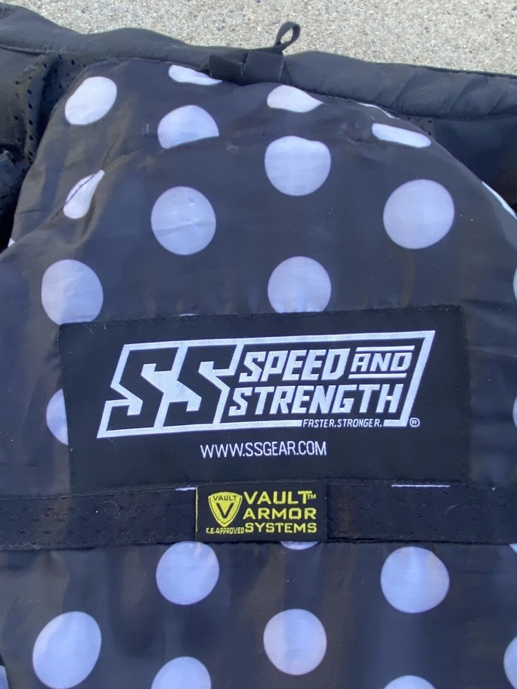 Speed & Strength SS Motorcycle Jacket w/ Vault CE Back Protector