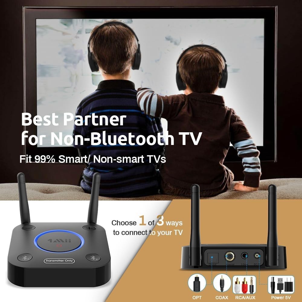 1Mii B06 Pro-B0301 Long Range HiFi Bluetooth 4.2 Adapter