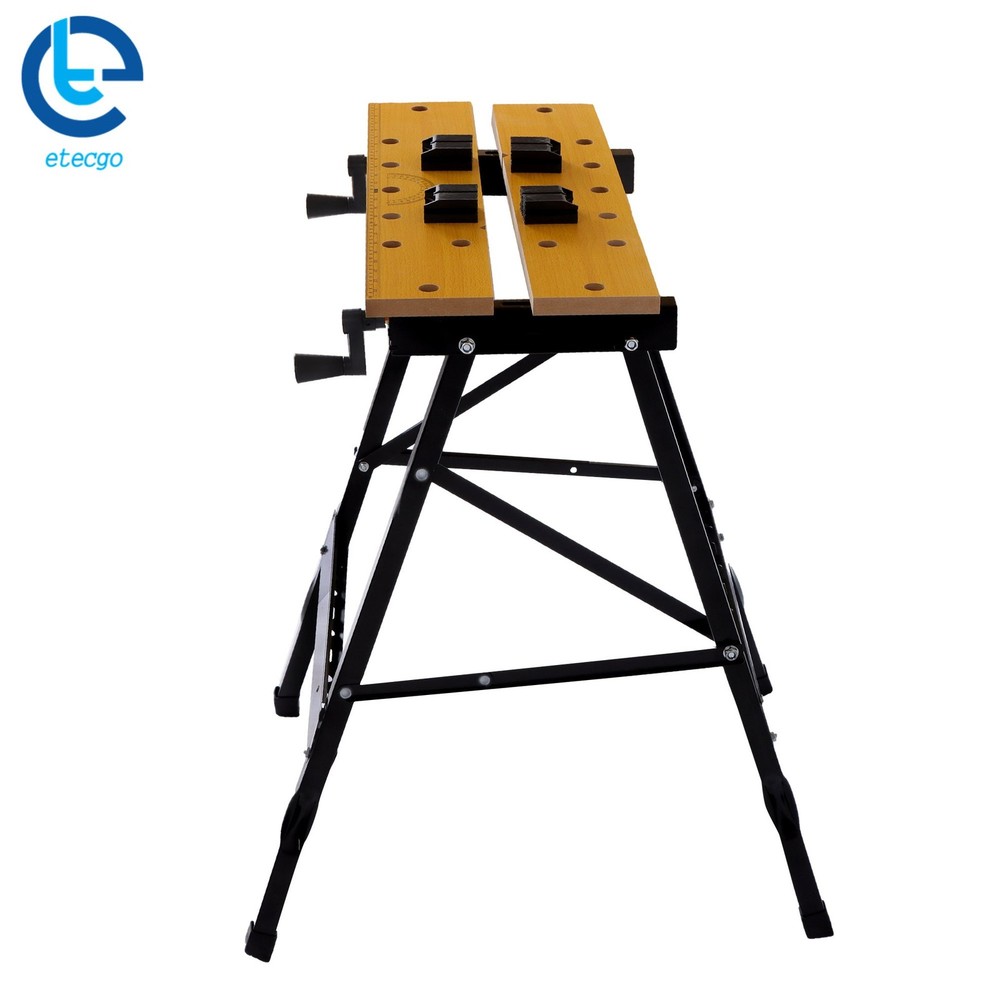 Workbench Multi-Purpose 220Lbs Foldable With Measuring Ruler & Protractor