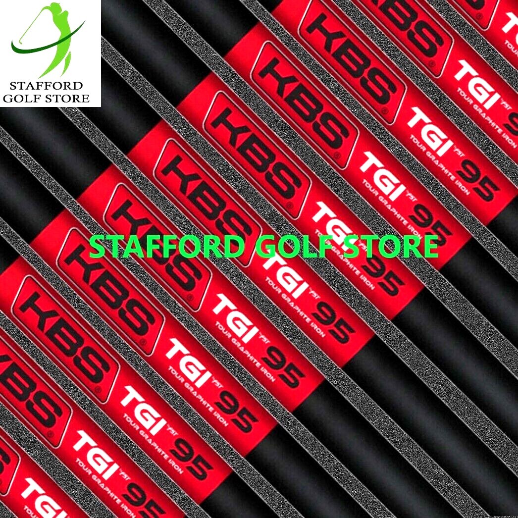 KBS TGI TOUR Graphite Iron .355" Taper Tip Golf Shafts Set Choose FLEX & WEIGHT