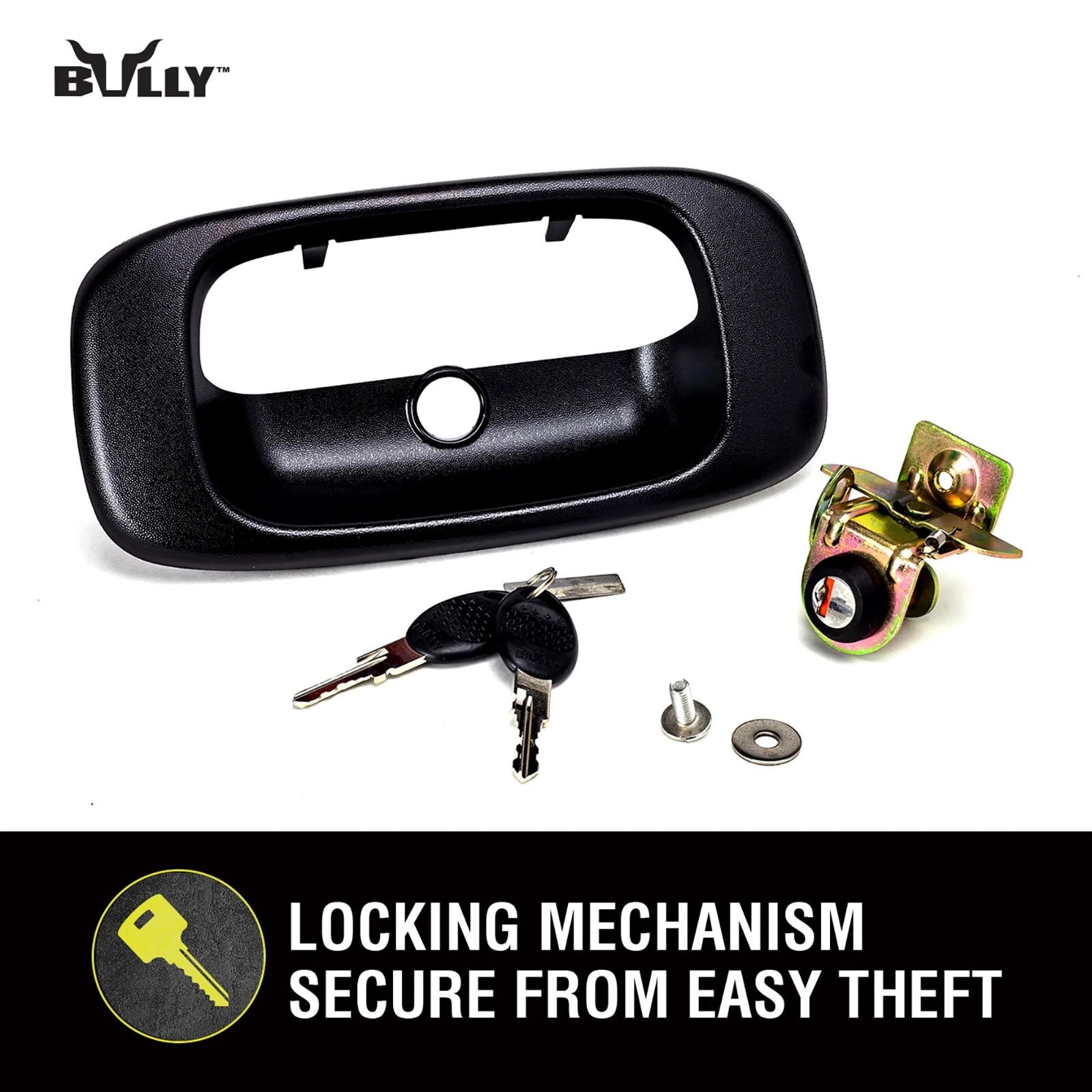 Tailgate Lock Locks Handle For 99-07 Chevy Silverado GMC Sierra 1500 2500 3500