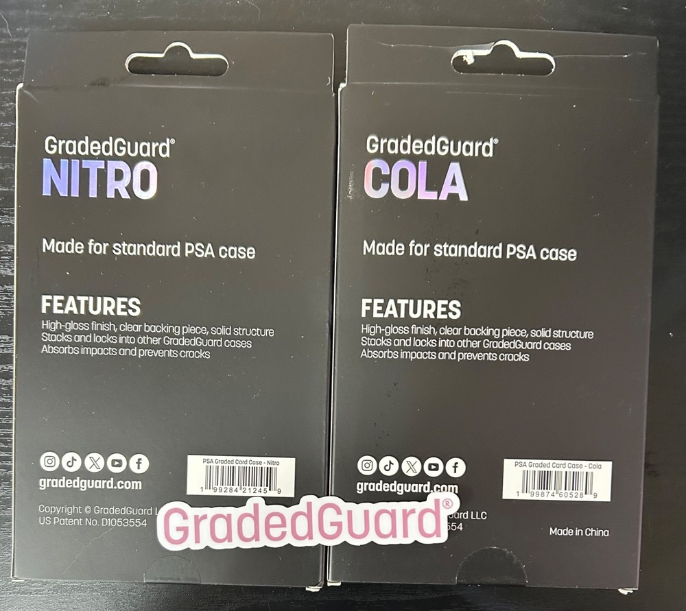 GradedGuard Café Bundle (PSA) Graded Case Protector 1 Nitro 1 Cola Protector 🚚✅