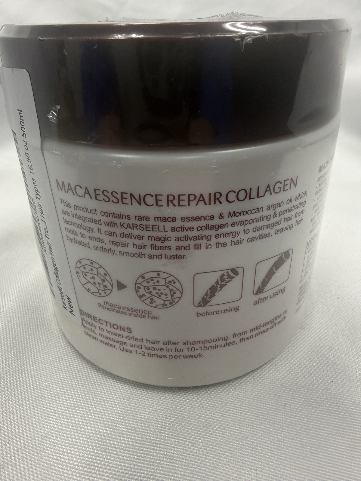 Karseell Collagen Hair Treatment - 500ml, 16.9 oz