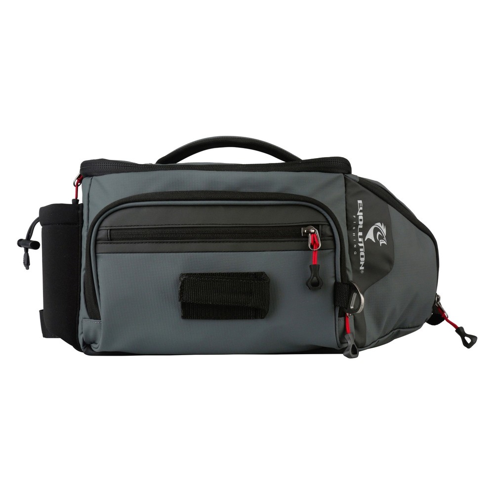 Evolution Outdoor Largemouth 3.0 Sling Pack, Grey, Medium, 34037-EV