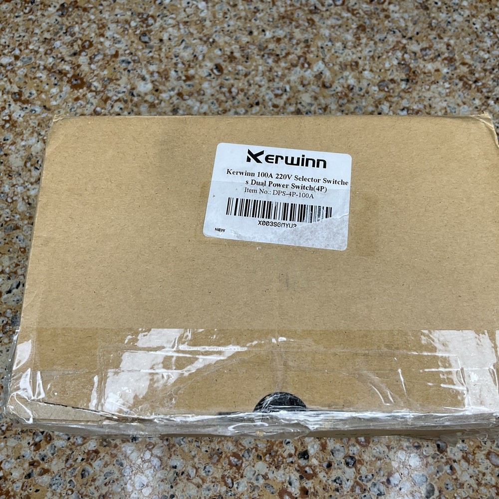 Kerwinn 100A 220V Automatic Selector Transfer Switch DPS-4P-100A