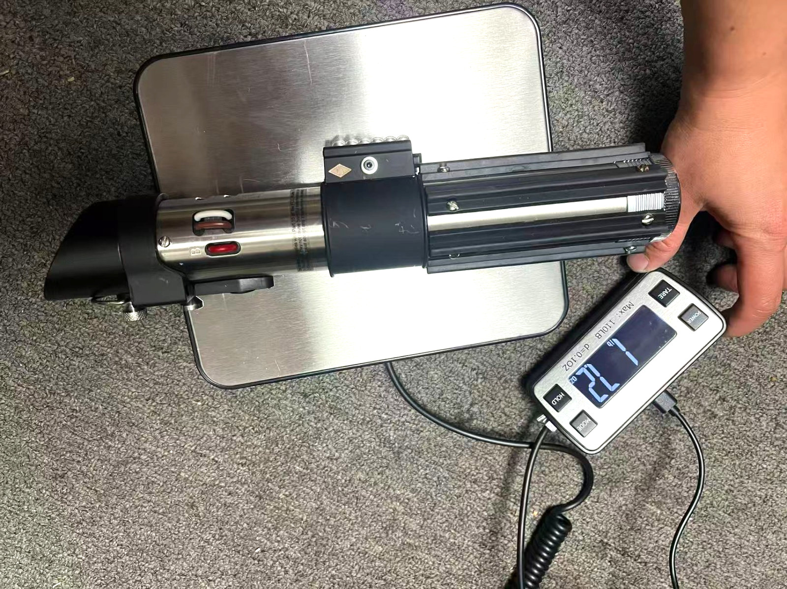 1pcs , Darth Vader Lightsaber Prop Replica Metal ，Cool Sci-Fi Collectible