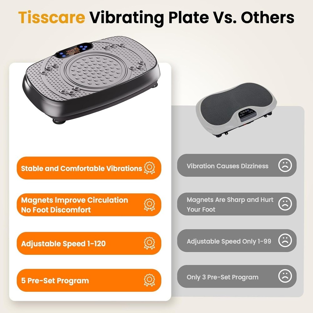 Vibration Plate Exercise Machine: Vibrating Plates for Weight Loss and Lympha...