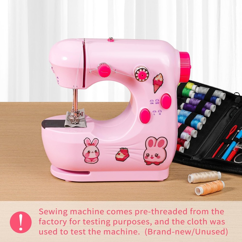 Mini Sewing Machine for Beginners First: Small Easy Sewing Machines Portable ...