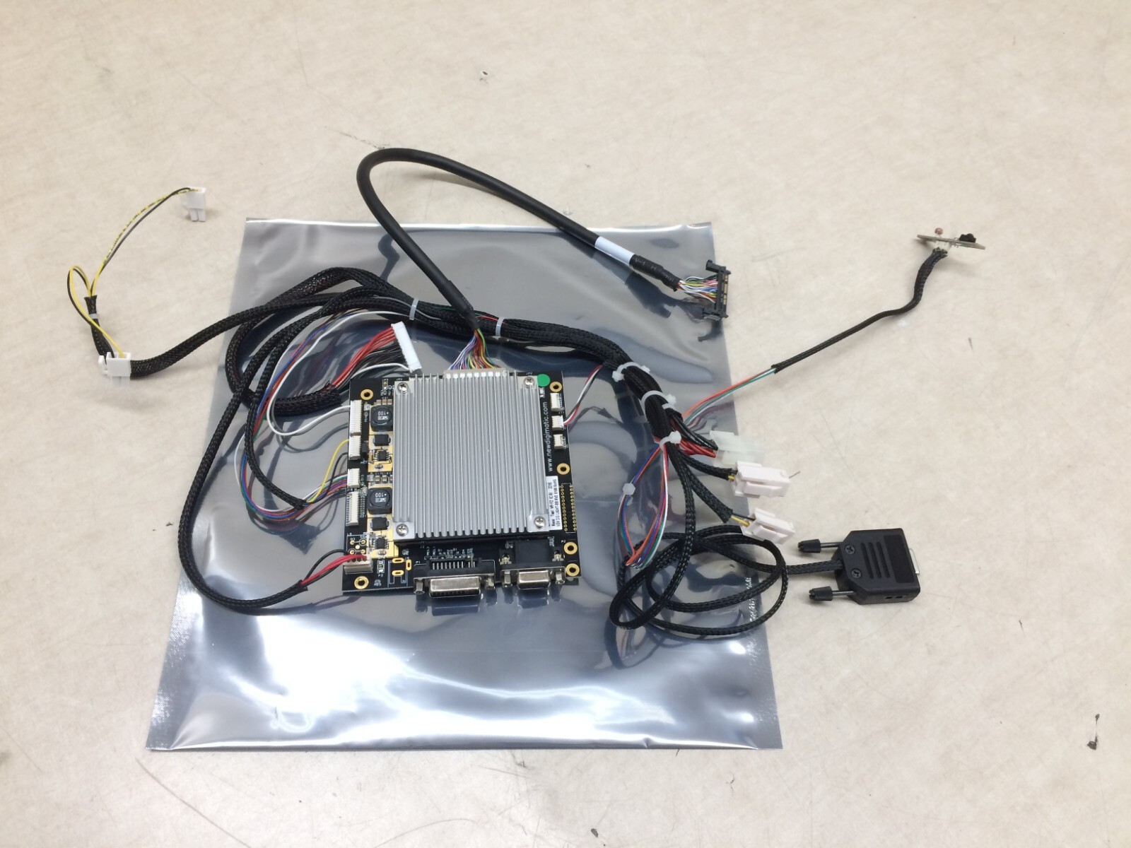 New Digimatic Dig Lit BB RV2 LCD Display Control Driver Board Wire Harness FZ IC