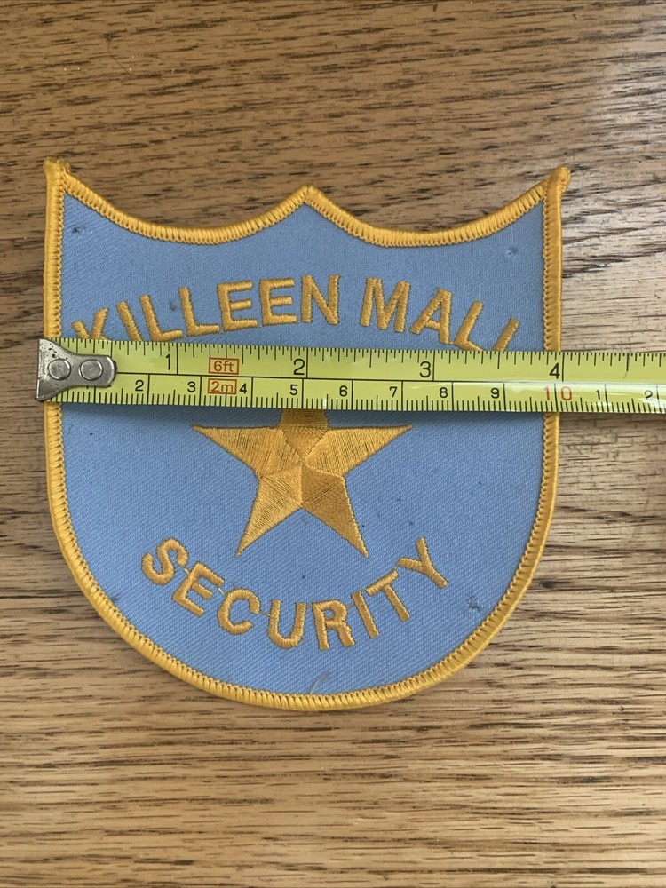 Killeen Texas mall security patch Hard To Find