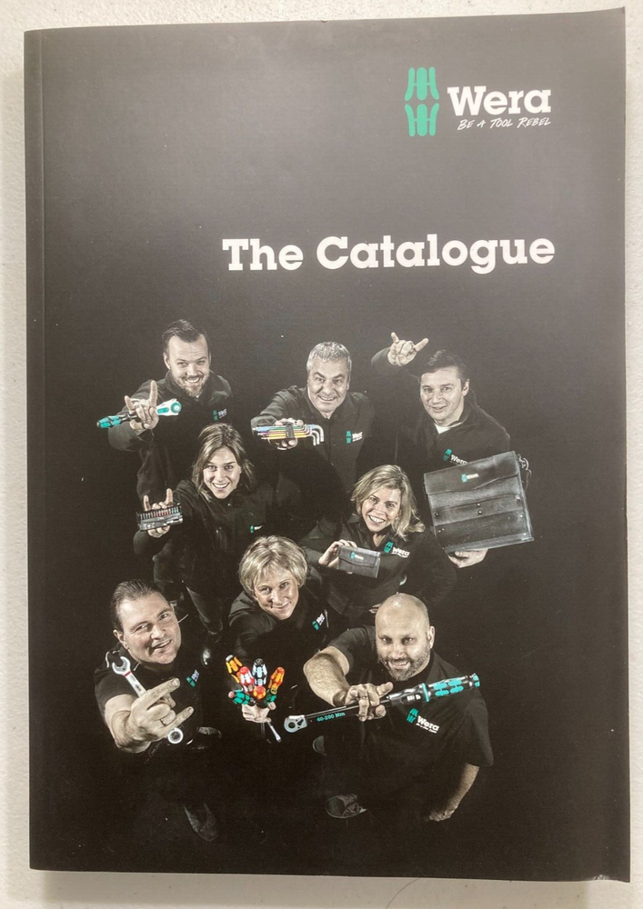 circa 2017 WERA Tool Catalog -screwdrivers ratchets torque bits soft face hammer