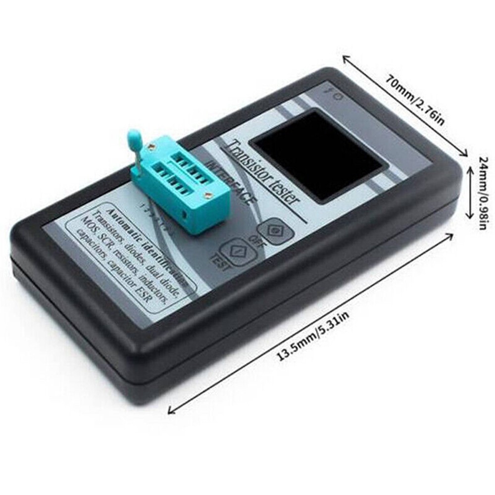Multi-functional Digital Transistor Tester Capacitance Resistance Meter M328