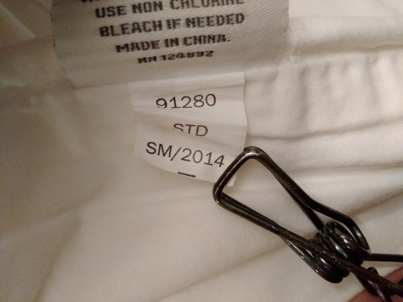 Serena And Lilly 2 Standard Pillow Case Embroidered Gray White 100% Cotton