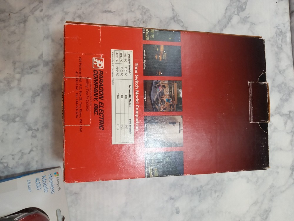 PARAGON ELECTRONIC TIME CONTROL EC4005 NEW