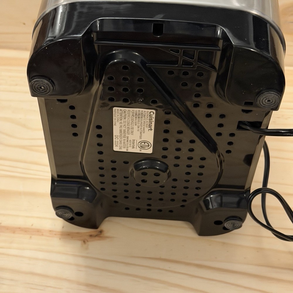 Cuisinart CBK-110 Bread Maker 🍞 Compact Automatic – Stainless Steel – Silver