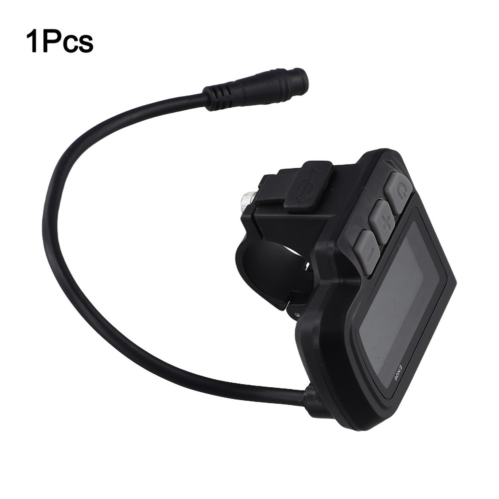 6 Pins Waterproof LCD Display for E Bikes Compatible with Multiple Voltages