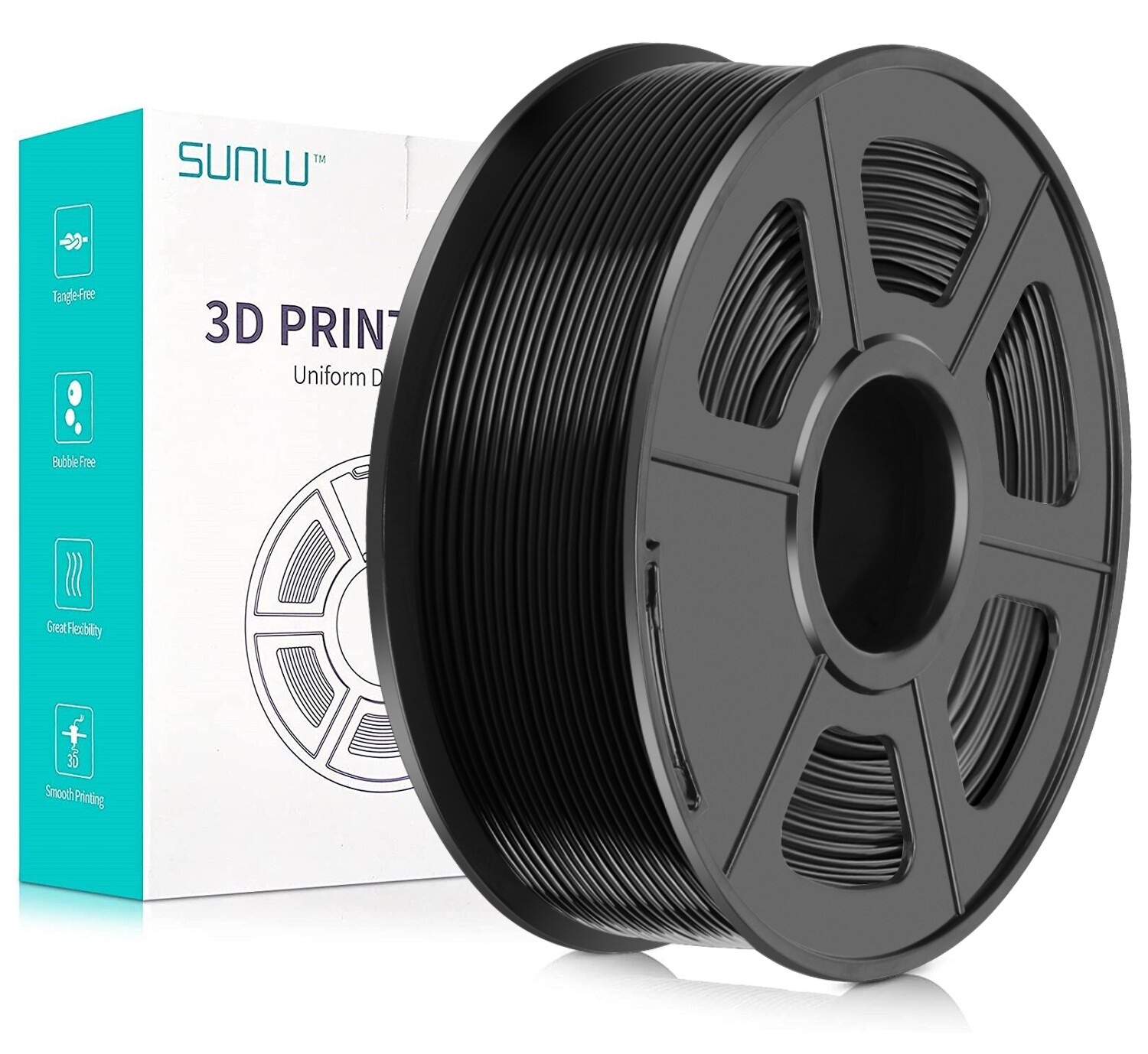 【BUY4 PAY FOR 3】SUNLU PLA/PLA PLUS/PETG/SILK/ABS/META/MATTE 1KG TPU500G Filament