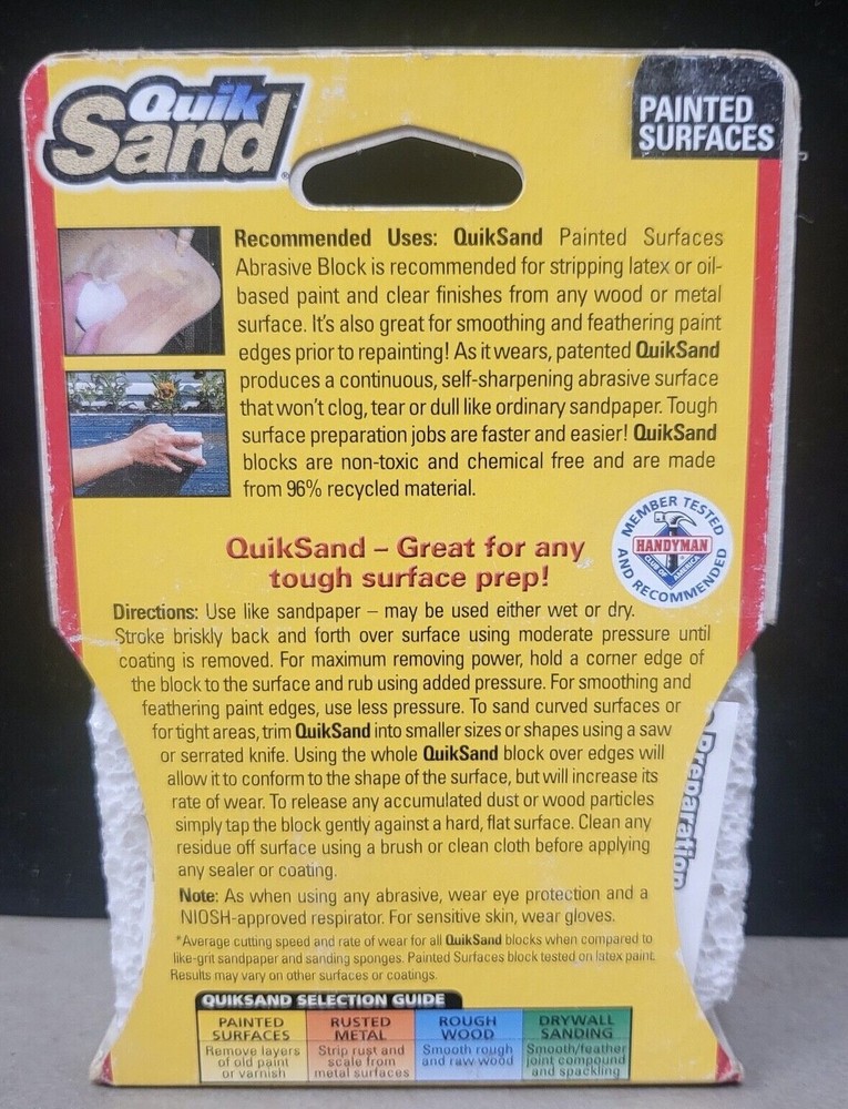 QuikSand Abrasive Block, 3 different variations to choose from