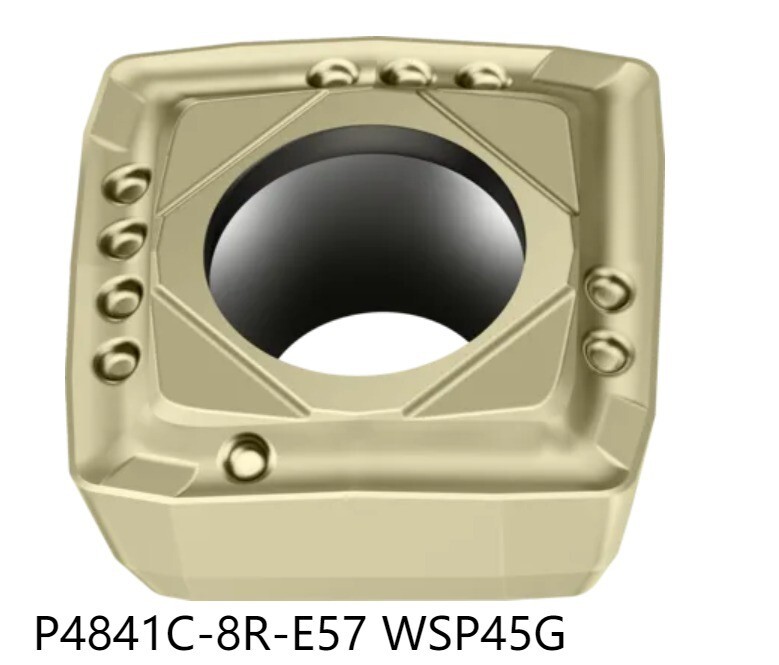 10 PCS  ORIGINAL  INSERTS    P4841C-8R-E57 WSP45G