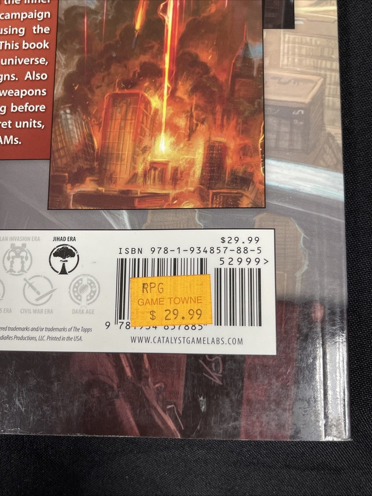 BattleTech 35307: Jihad Final Reckoning Sourcebook Catalyst